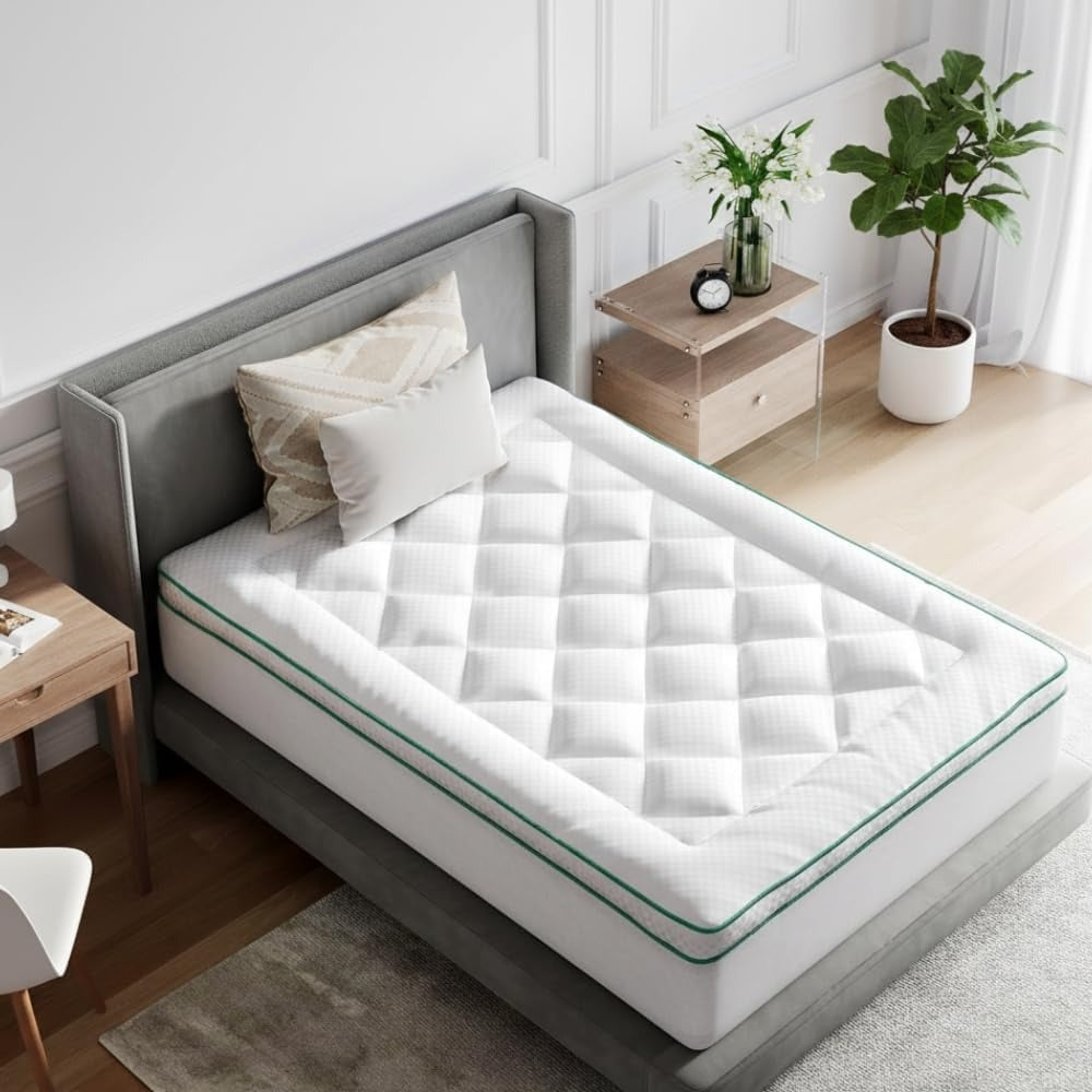 Fluffy Breathable Queen Mattress Topper