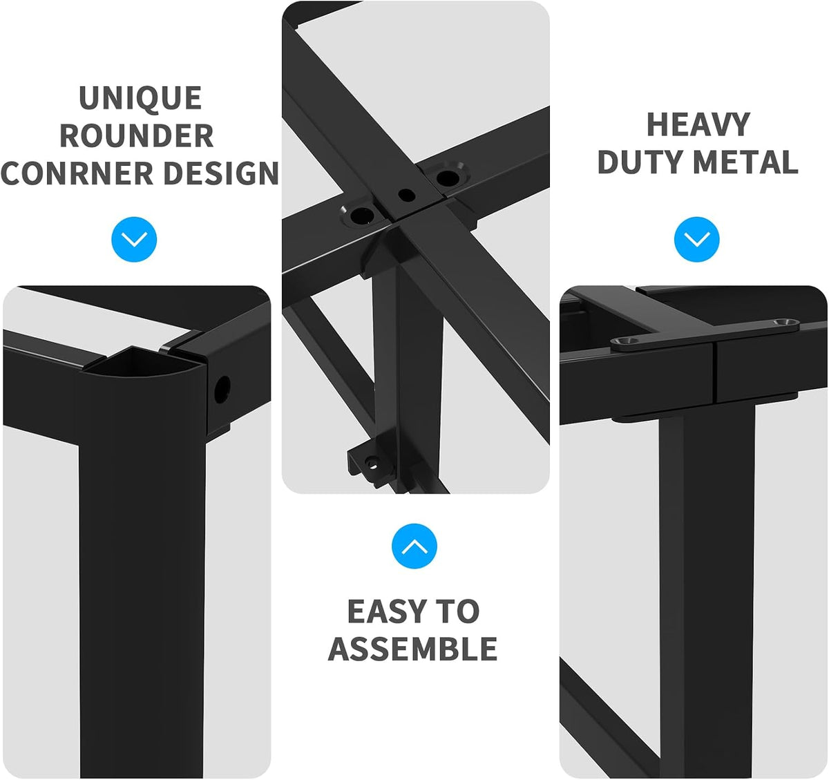 Heavy‑Duty Metal Queen Mattress Foundation
