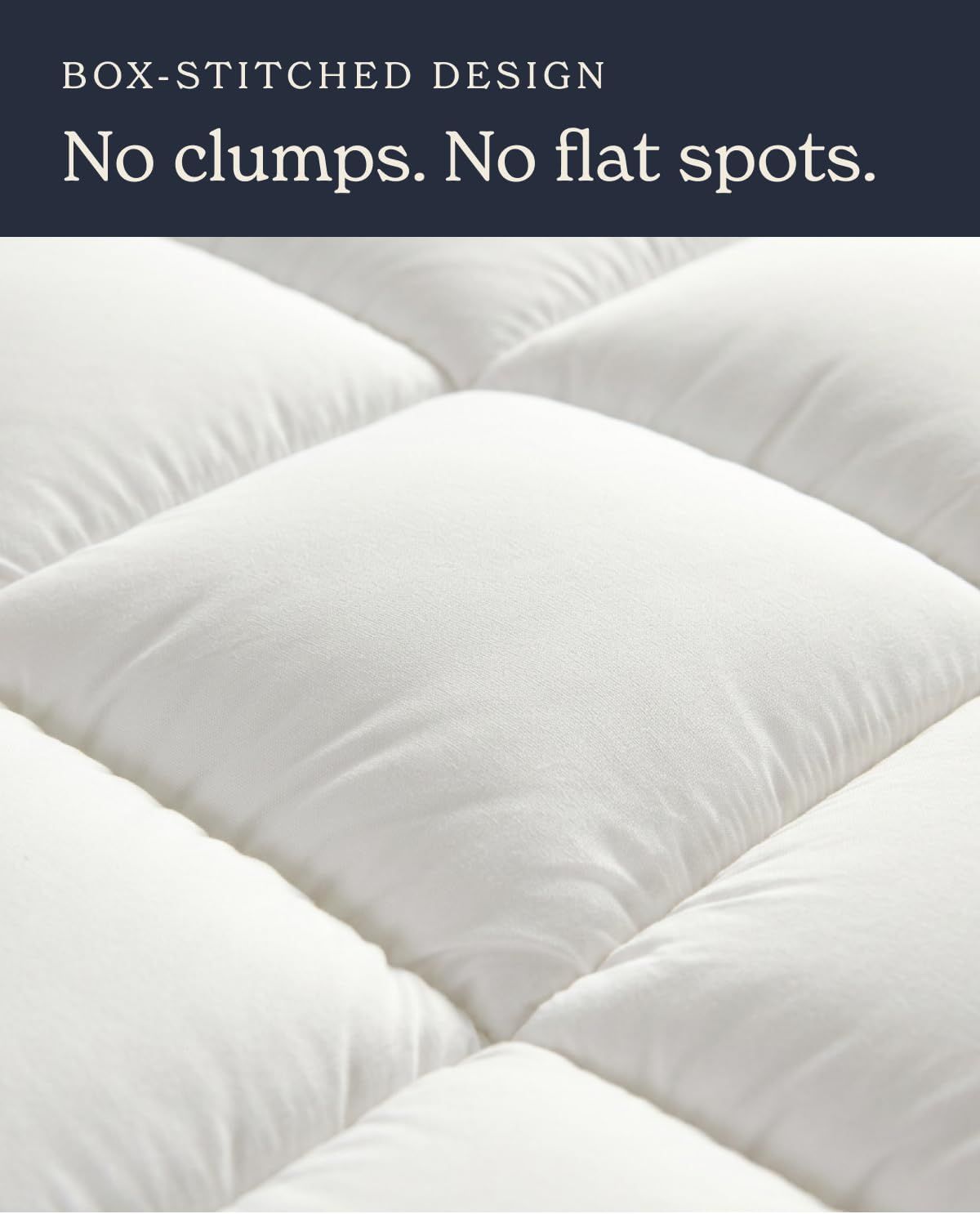 Soft Plush Breathable Queen Mattress Topper