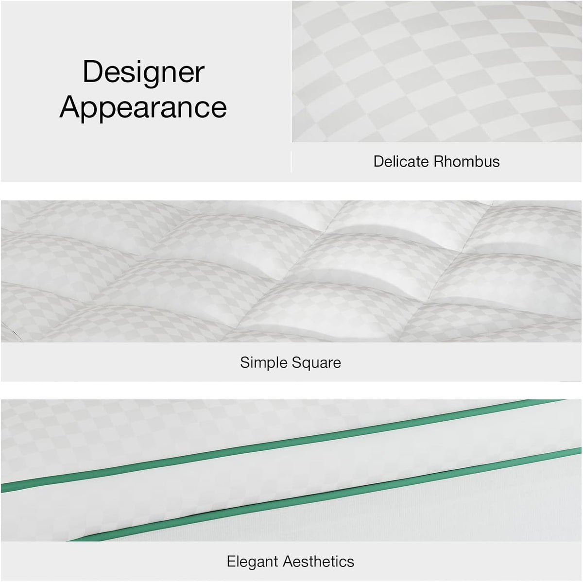 Fluffy Breathable Queen Mattress Topper