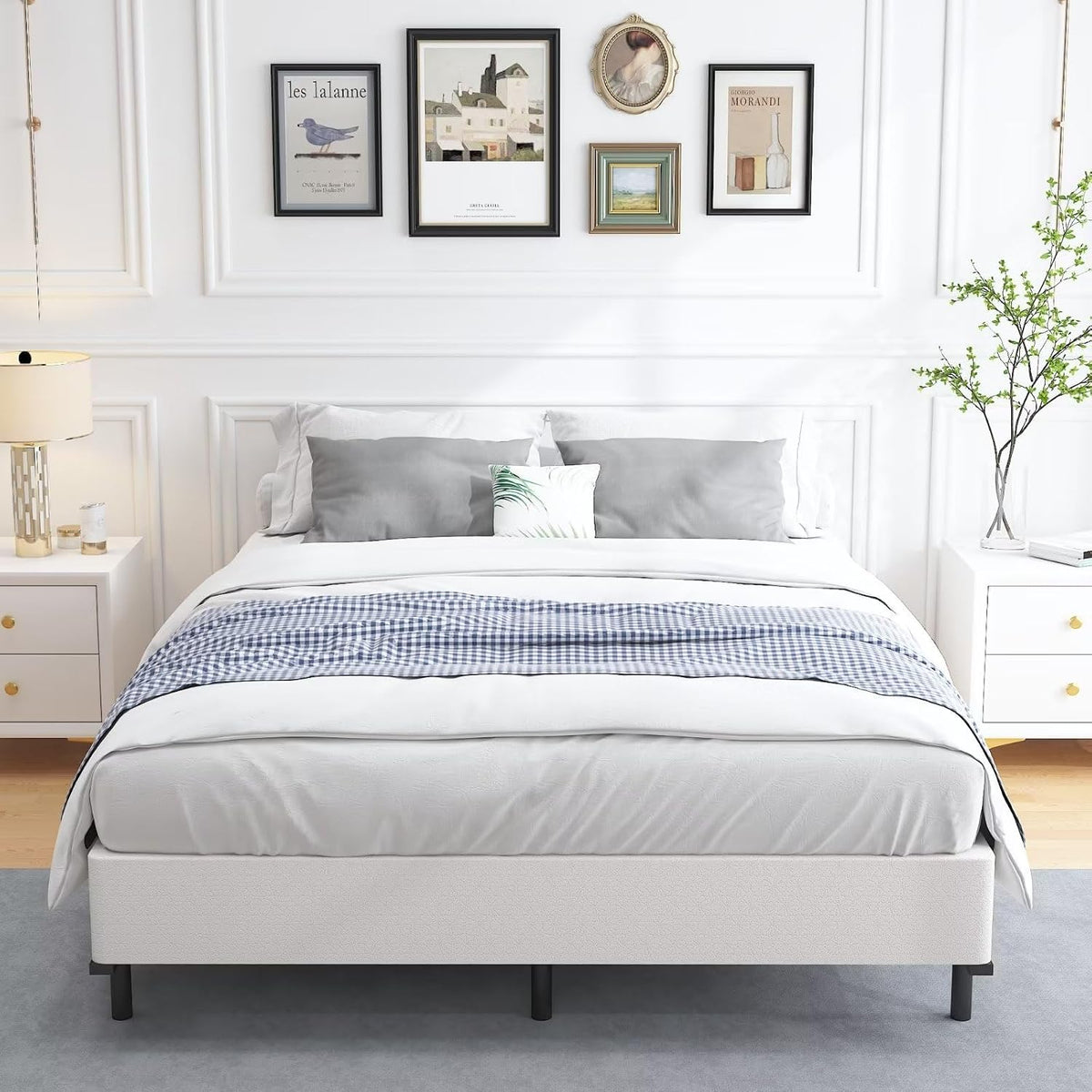 Heavy‑Duty Metal King Mattress Foundation Base