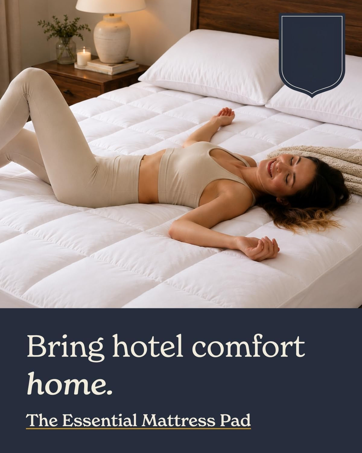 Soft Plush Breathable Queen Mattress Topper
