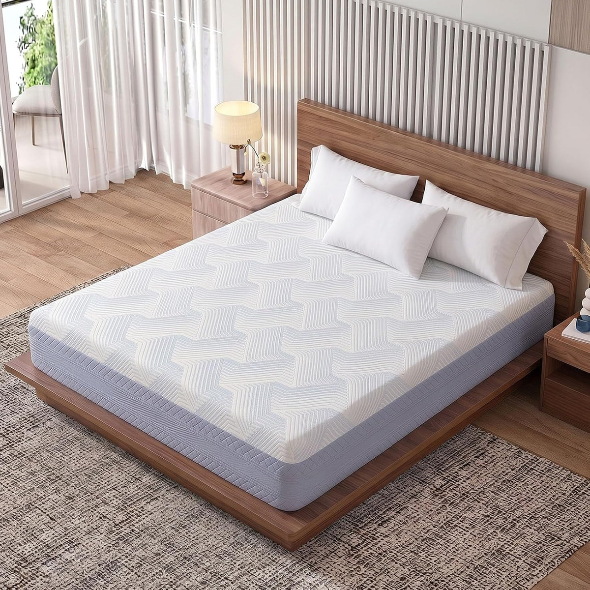 Cooling Gel Memory Foam Queen Mattress