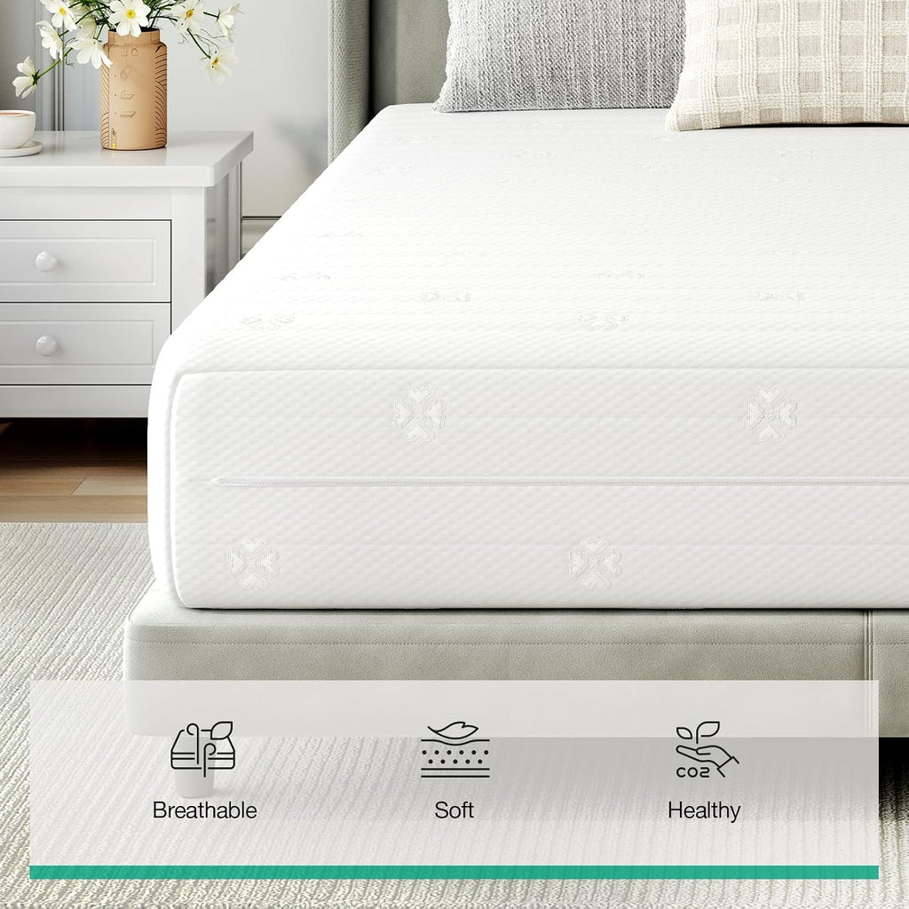 Breathable Ergonomic Foam Queen Mattress