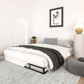 Low‑Profile Metal Queen Mattress Foundation Base