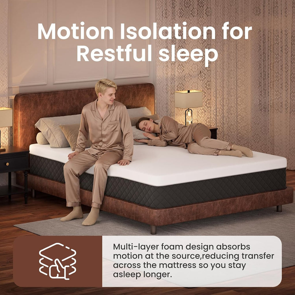 Cooling Firm Memory Foam King Mattress