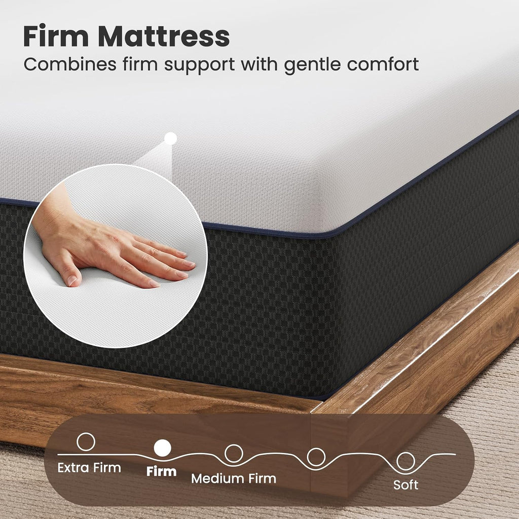 Orthopedic Firm Memory Foam Full Mattress