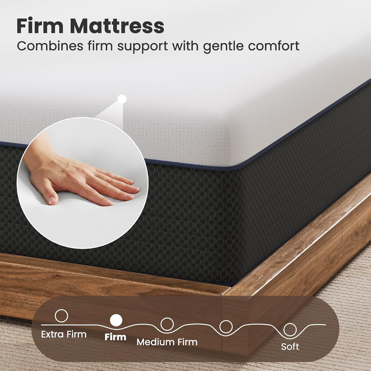 Orthopedic Firm Memory Foam Full Mattress