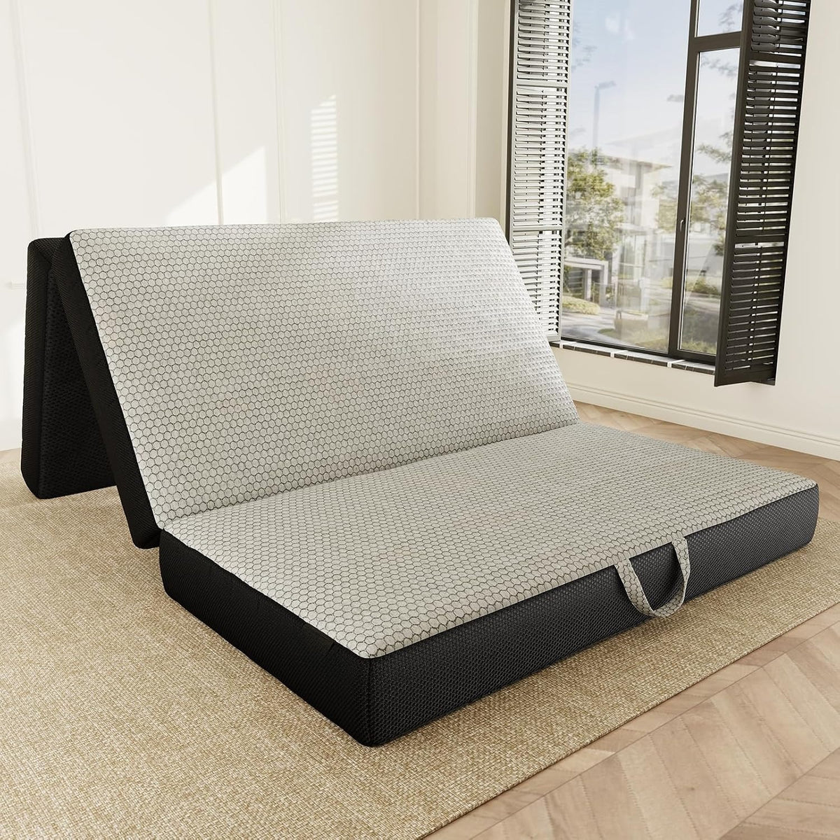 Foldable Memory Foam Full Floor Mattress